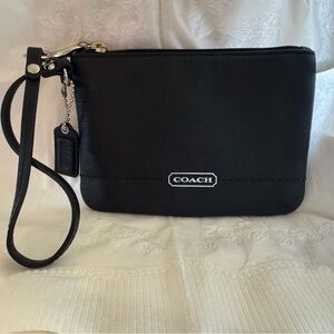 Coach Black Wristlet